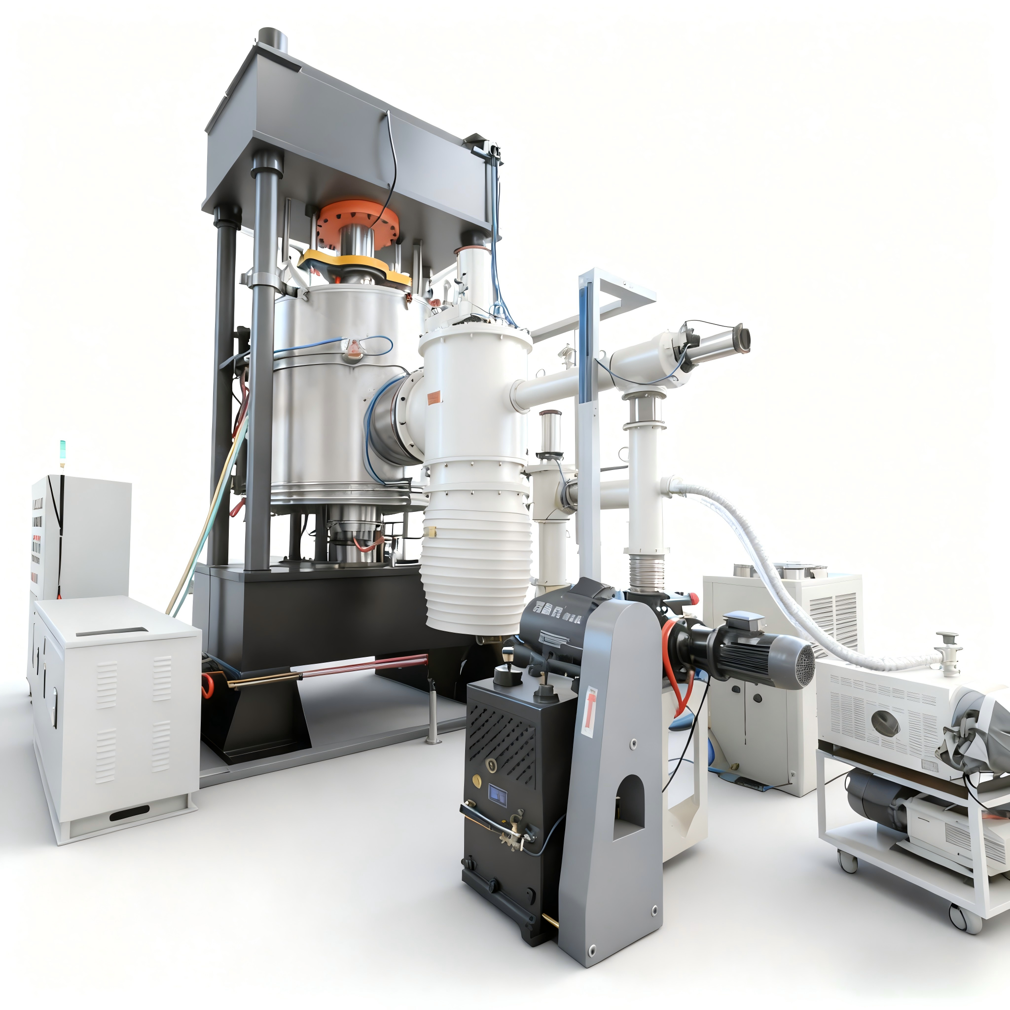 500T真空熱壓燒結(jié)爐 500T真空熱壓燒結(jié)爐